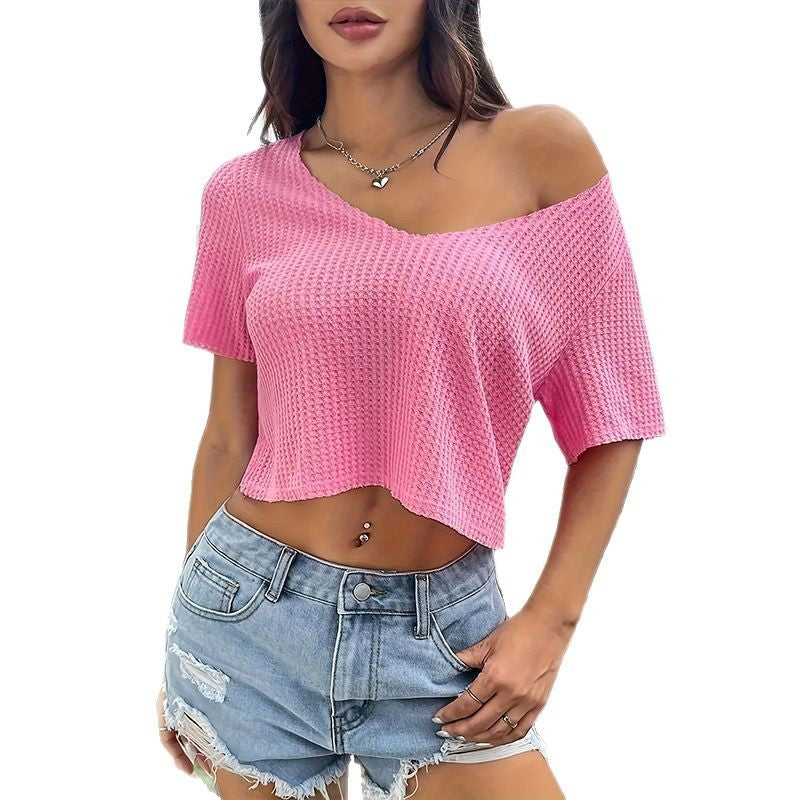 Summer V-neck Sweater