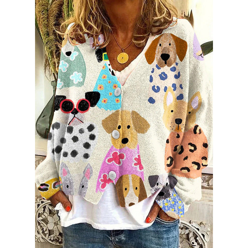Women's Abstract Printing
